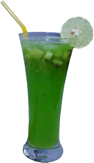 Mint Lime Refreshment Drink PNG Image