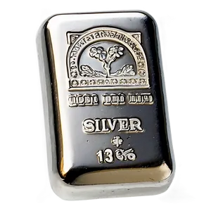 Minted Silver Bar Png 16 PNG Image