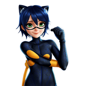 Miraculous Ladybug and Cat Noir Hug PNG 54 PNG image with transparent background