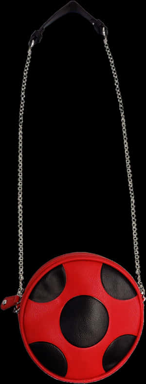 Miraculous Ladybug Inspired Purse PNG image with transparent background