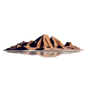 Mirage Landscape Png Asi25 PNG Image