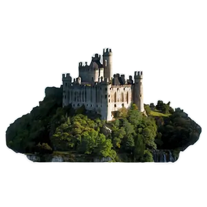 Mirage Of A Castle Png Clk9 PNG Image