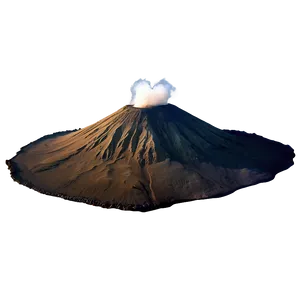 Mirage Of A Volcano Png Msc PNG Image