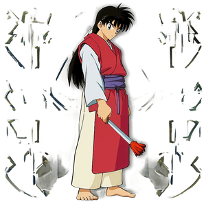 Miroku Inuyasha Monk PNG ysd PNG image with transparent background