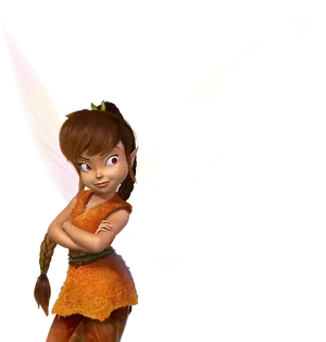 Mischevious Fairy Character PNG Image