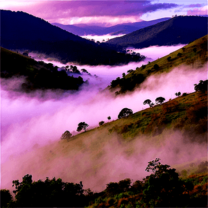 Mist Covered Hills PNG 05242024 PNG image with transparent background