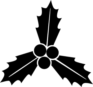 Image Black And White Mistletoe F Svg Png Icon Free - Mistletoe PNG with transparent background