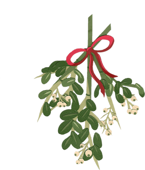 Graphic Transparent Download Clipart Tumblr Frames - Mistletoe Watercolor Clipart PNG with transparent background