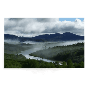 Misty Landscape PNG 05242024 PNG image with transparent background
