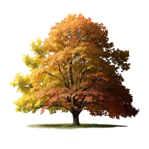 Misty Morning Fall Trees Png Tqa PNG Image