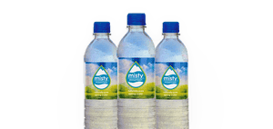 Misty Mountain Spring Water Bottles PNG image with transparent background