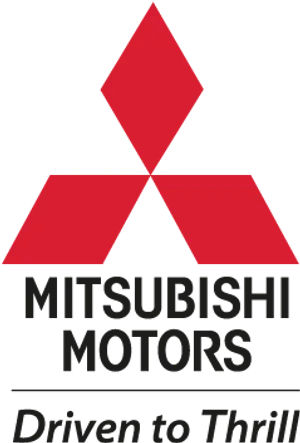 Mitsubishi Motors Logo Drivento Thrill PNG Image