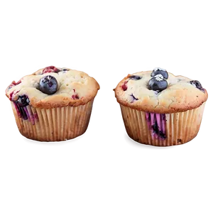 Mixed Berry Muffin Png Tmq PNG Image