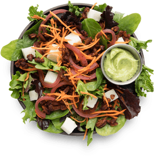 Pecan Taco Salad - Garden Salad, HD Png Download PNG image with transparent background