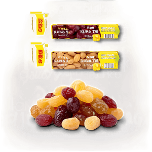 Mixed Raisins Box PNG hbg60 PNG
