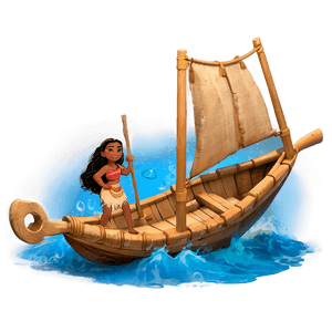 Moana Exploration Scene PNG 05032024 PNG image with transparent background