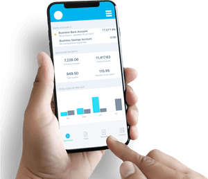 Accountant Holding Iphone With Xero Cloud Accounting - Iphone, HD Png Download PNG with transparent background