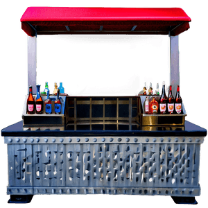 Mobile Bar Setup PNG 05212024 PNG image with transparent background