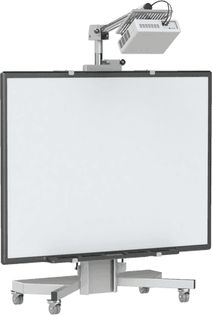 Mobile Interactive Whiteboard Setup PNG