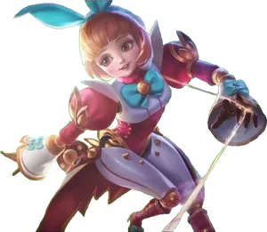 Mobile Legends Animated Heroine PNG Image