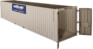 40 Ft Mobile Mini Large Storage Containers - Mobile Mini 40 Container, HD Png Download PNG with transparent background