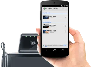 Mobile Payment N F C Technology PNG Image