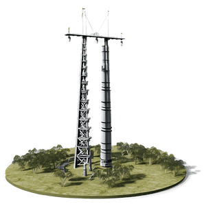 Mobile Phone Tower PNG orh PNG