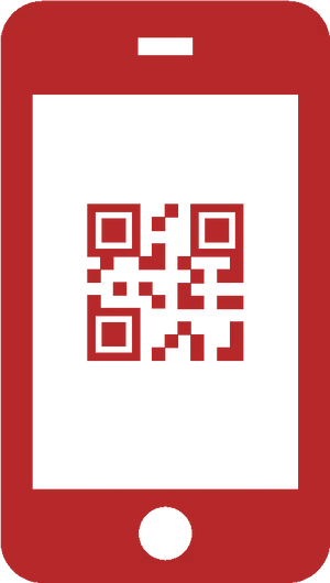 Mobile Q R Code Display.svg PNG Image