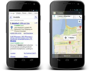 Mobile Searchand Maps Advertising PNG Image