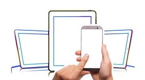 Mobileand Tablets Technology Concept PNG Image