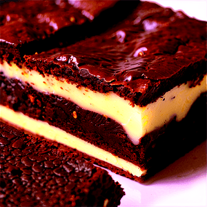 Mocha Infused Brownie PNG 06122024 PNG with transparent background