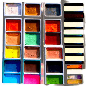 Modern Art Palette PNG 06212024 PNG