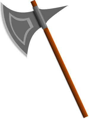 Modern Axe Design PNG Image