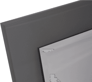 Builder Grey Float Glass Bathroom Mirror, HD Png Download PNG image with transparent background