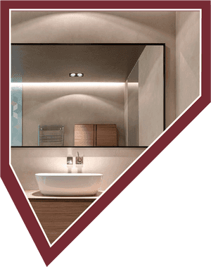 Meek Mirrors - Bathroom, HD Png Download PNG image with transparent background