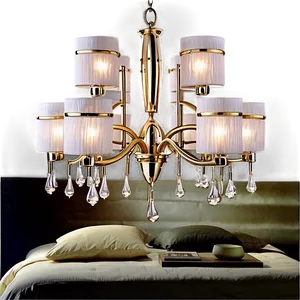 Modern Bedroom Chandelier Png Ttf45 PNG Image