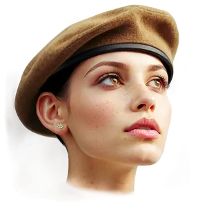 Modern Beret Illustration Png 24 PNG Image