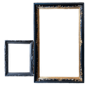 Modern Black Frame PNG 19 PNG