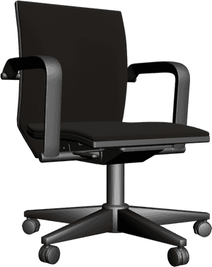 Office Chair Png Image - Transparent Png Office Chair Clipart, Png Download PNG image with transparent background