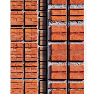 Modern Brick Facade PNG bpe8 PNG image with transparent background