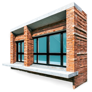 Modern Brick Facade PNG nmk58 PNG image with transparent background