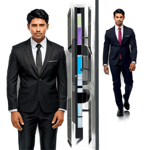 Modern Business Attire Suit PNG 24 PNG