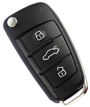 Modern Car Key Fob PNG Image