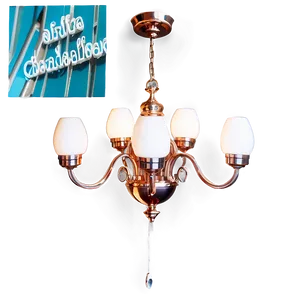 Modern Chandelier B PNG Image