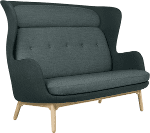 Fritz Hansen Ro Sofa Jh 120 Jaime Hayon Green Wooden - Fritz Hansen Ro Sofa, HD Png Download PNG image with transparent background