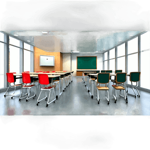 Modern Classroom PNG 05232024 PNG image with transparent background
