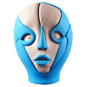 Modern Clay Sculpture PNG 06212024 PNG