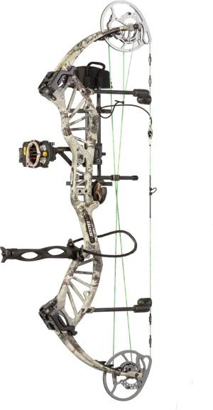 Modern Compound Bow Camouflage Pattern PNG Image