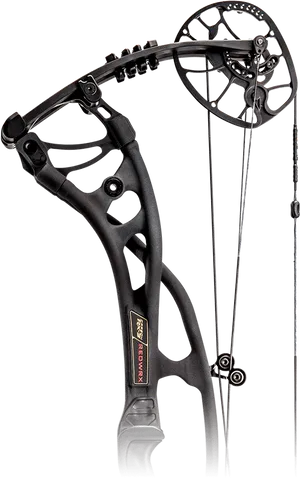 Modern Compound Bow Isolated PNG Image