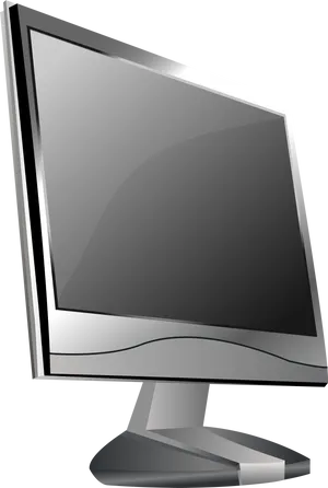 Modern Computer Monitor Clipart PNG Image